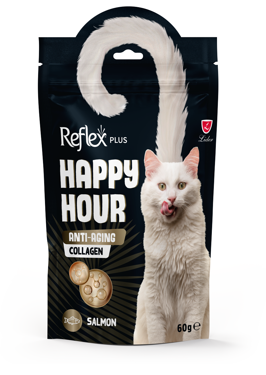 Happy Hour / Anti-Aging Collagen Cat Treats - Reflex